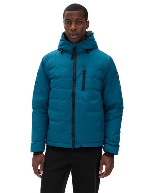 Canada Goose Blue Lodge Disc Hooded Jacket for men