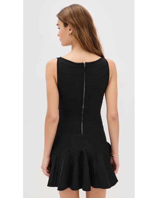 retrofte Audrina Knit Dress in Black | Lyst