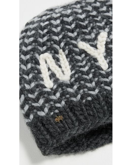 Lele Sadoughi NYC MERINO Wool Beanie Lele Sadoughi Aspen Pompom Merino Wool Beanie - Lavender  main image 2