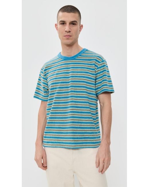 Howlin' By Morrison Blue Psycho Killer Terry Tee for men