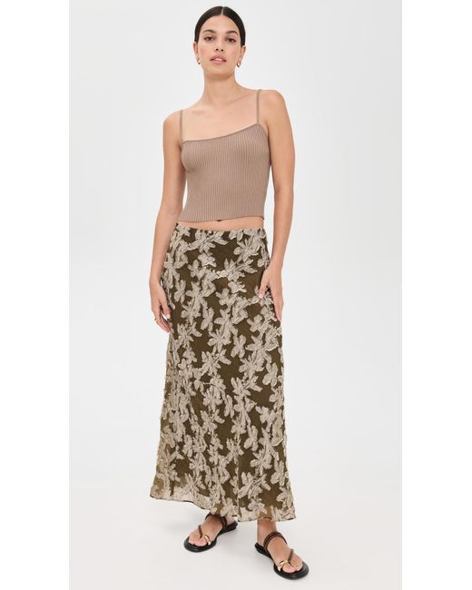 Rag & Bone Wren Skirt in Natural | Lyst