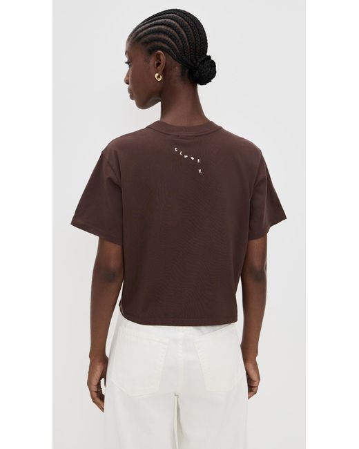 Clare V. Brown Le Carre Tee
