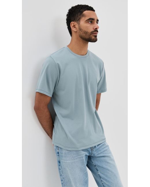 Rag & Bone Blue Pure Pima Tee for men