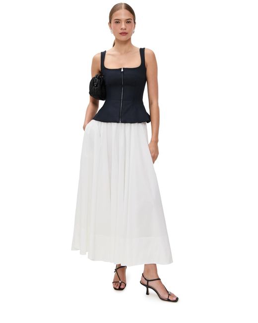Jonathan Simkhai Black Jolynn Combo Dress