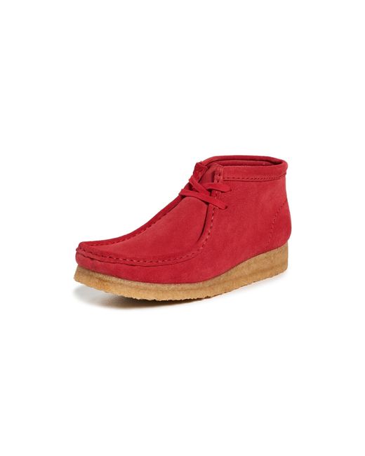 Clarks Red Wallabee Boots