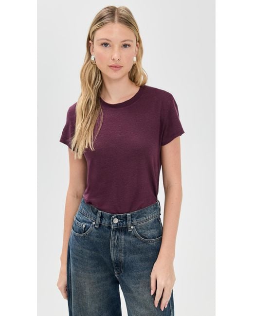 IRO Purple Third Tee