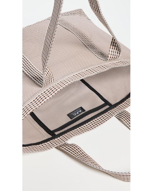 A.P.C. A. P.C. Cabas Navire Tote in Natural | Lyst
