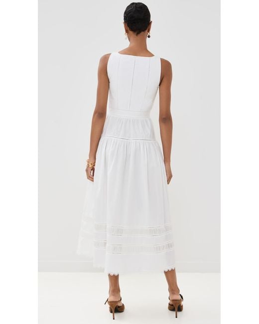 Ulla Johnson White Isadora Dress