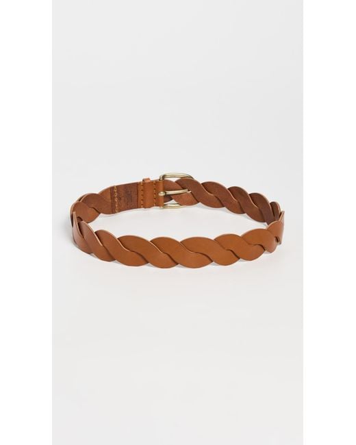 Isabel Marant Natural Zigza Belt