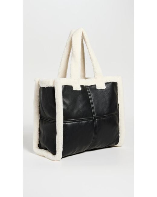 Stand Studio Lola Bag Sherpa in Black Lyst
