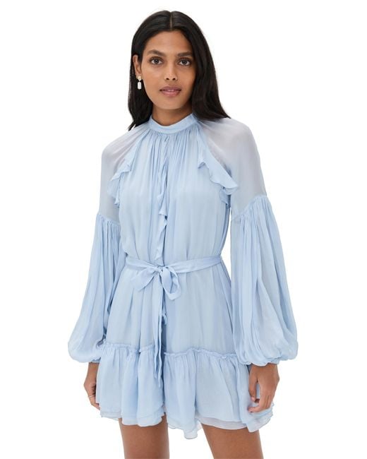 Hemant & Nandita Blue Short Dress