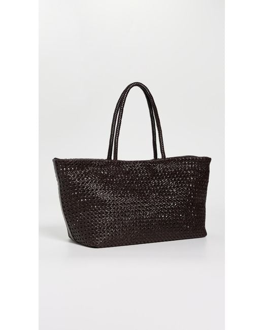 Madewell Black Long Cane Tote