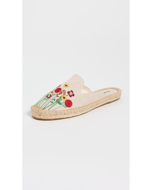 Soludos Black The Smoking Mule Espadrilles