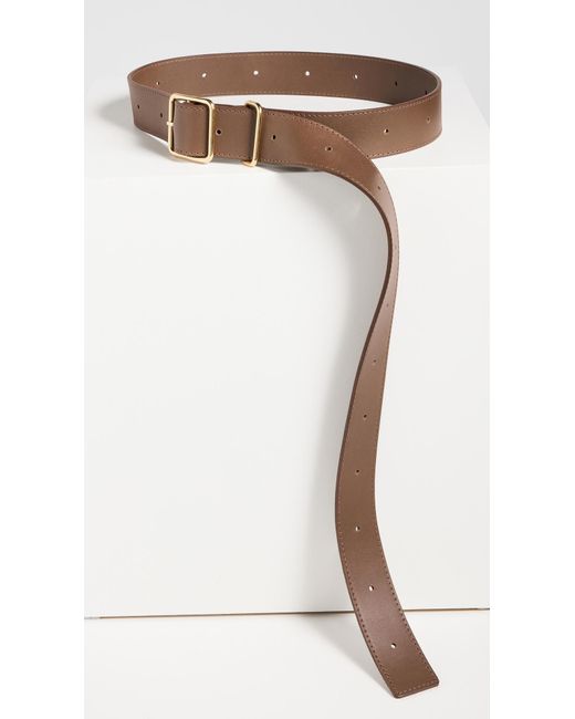 Janessa Leone Brown Leather Belt