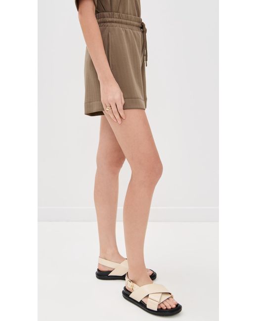 Splendid Natural X Cella Jane Rib Scuba Shorts