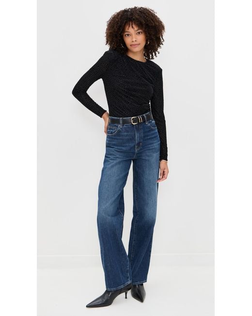 Ramy Brook Black Larry Top