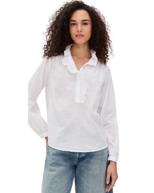 Xirena White Caspian Top