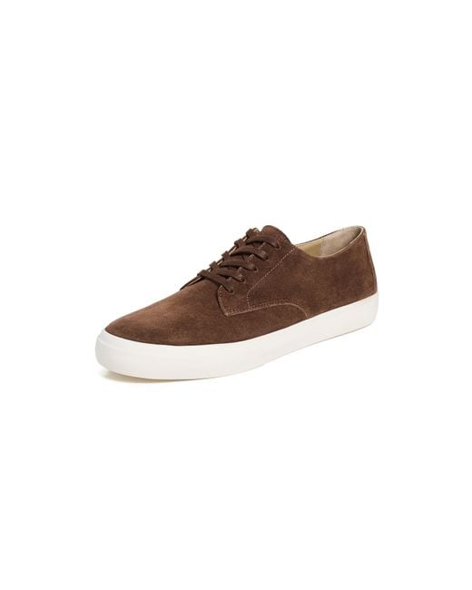 Vince Men's Foresta Suede Sneakers Nutwood