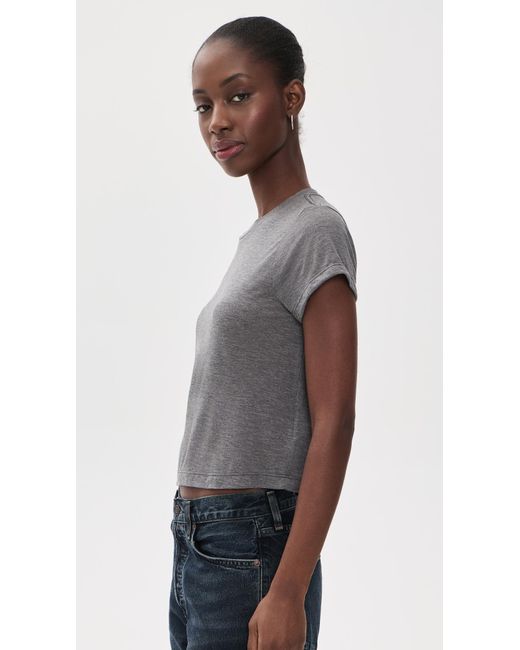 Agolde Gray Adine Tee