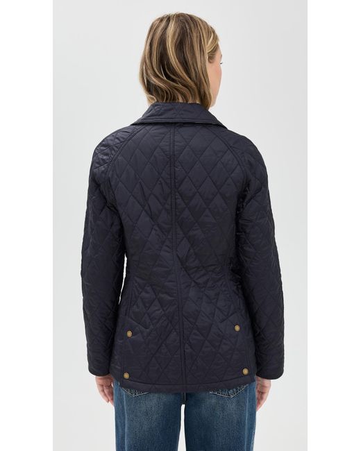 Barbour Blue Beadnell Quilt Barn Jacket