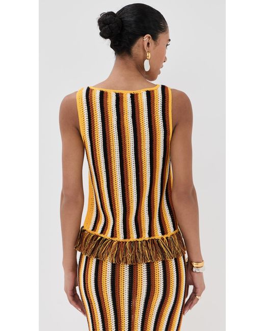 Escvdo Multicolor Misti Sleeveless Top