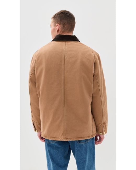 Carhartt Blue Og Barn Jacket for men