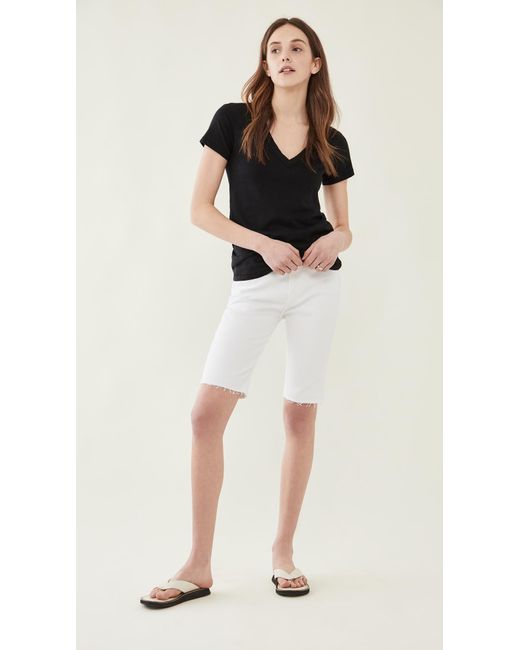 Rag & Bone Black The Vee Tee