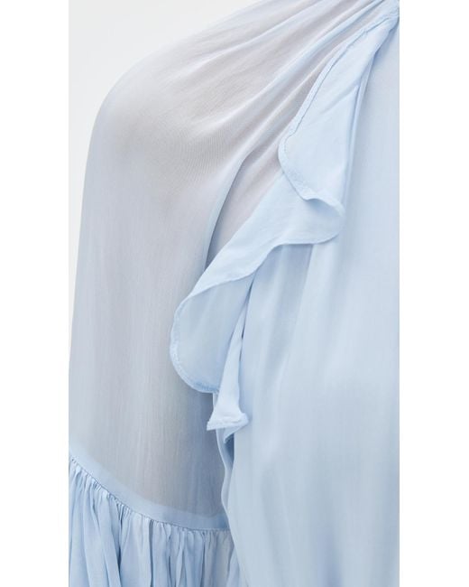 Hemant & Nandita Blue Short Dress