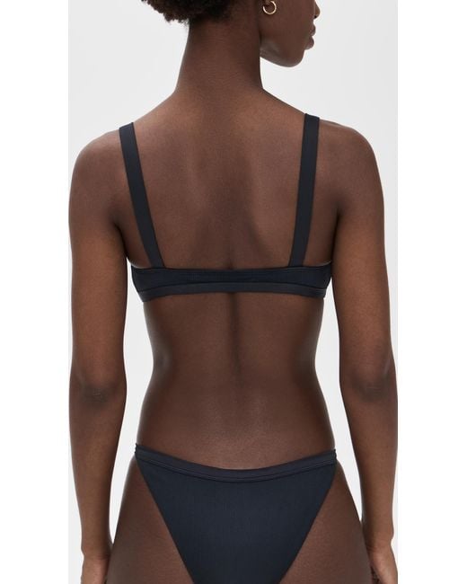 LSPACE Black Farrah Top
