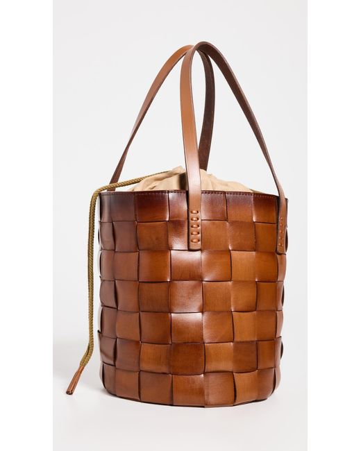 Dragon Diffusion Brown Japan Bucket Bag