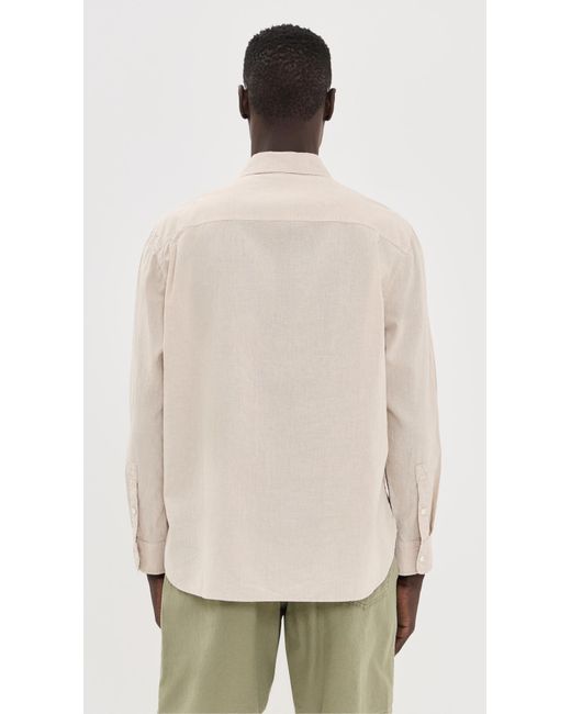 Alex Mill Natural Carter Popover for men