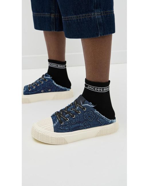 Marc Jacobs Blue The Sneaker Mules