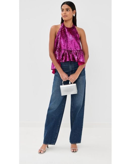 Azeeza Purple Winston Top