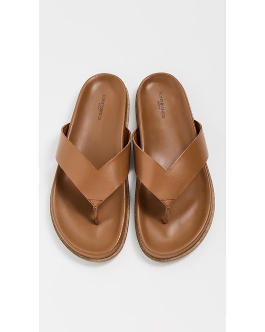 Tony Bianco Natural Loop Sandals