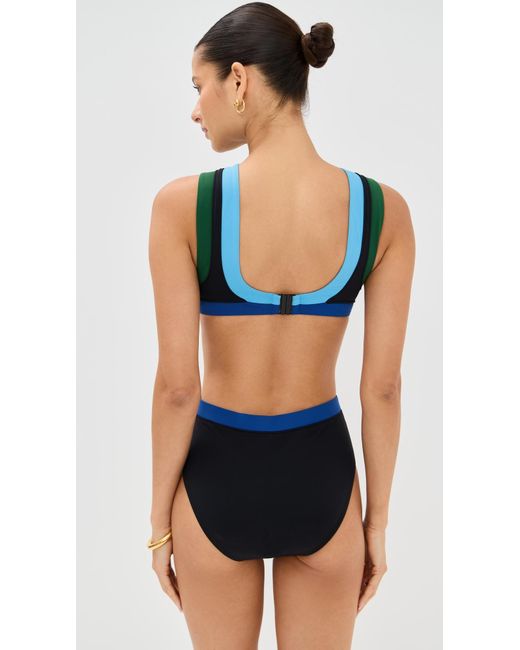 Staud Blue Dolce One Piece