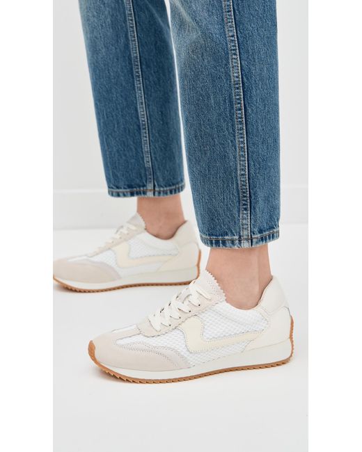 Dolce Vita White B. Ntcd Mesh Sneakers