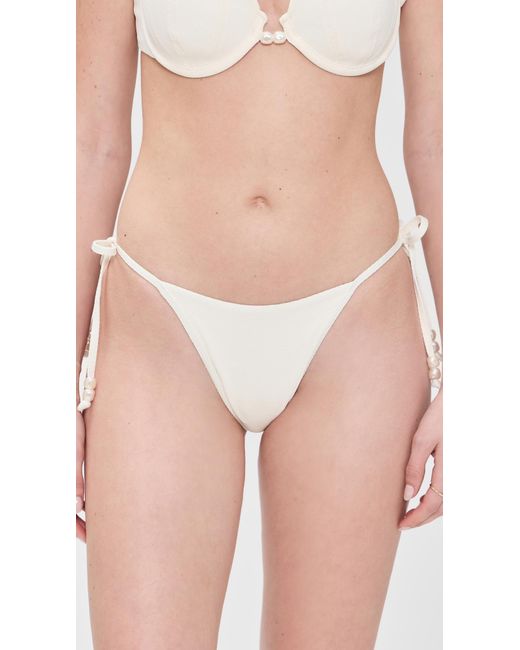 LSPACE Pink Lucia Bitsy Bottoms