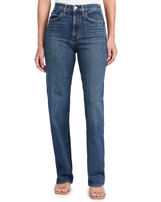 Joe's Jeans Blue The Margot High Rise Straight Jeans