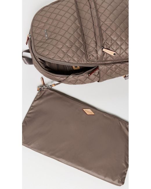 MZ Wallace Brown Metro Backpack Deluxe