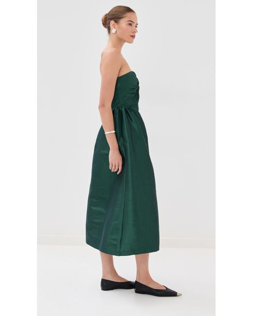 Kika Vargas Rose Dress in Green | Lyst