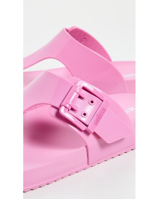 Melissa Pink Cozy Jelly Flip Flops