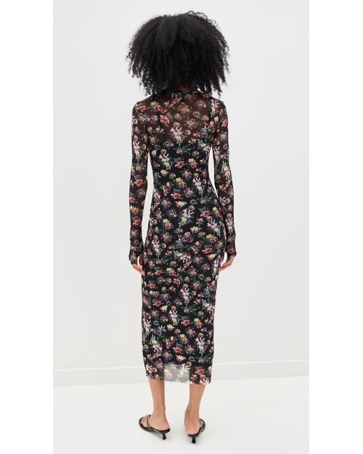 AFRM Black Ashland Dress