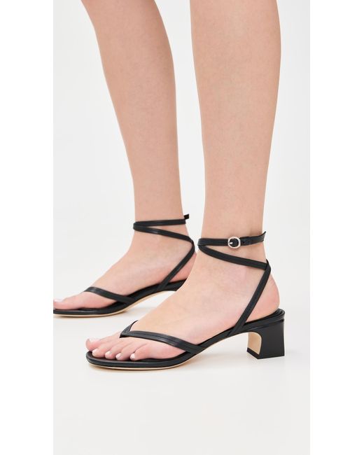 Rag & Bone Black Gemma Strappy Sandals