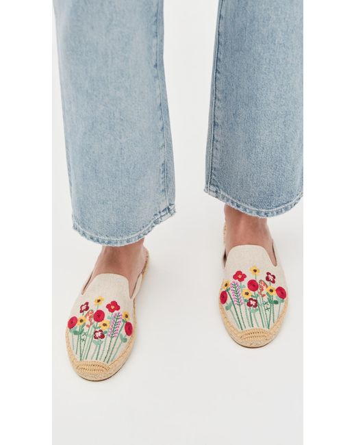 Soludos Black The Smoking Mule Espadrilles