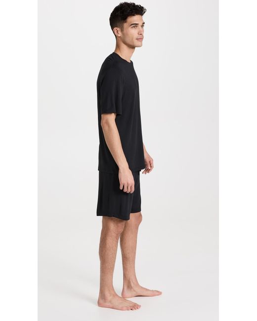 Eberjey Blue Henry Modal Short Pj Set for men