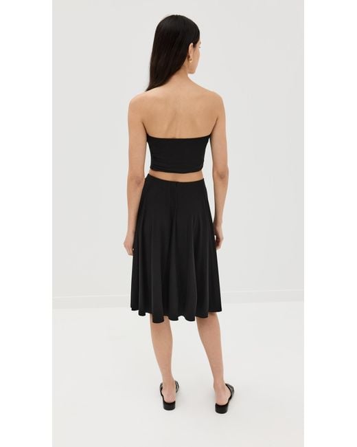 Reformation Black Reforation Cabria Knit Two Piece Back X
