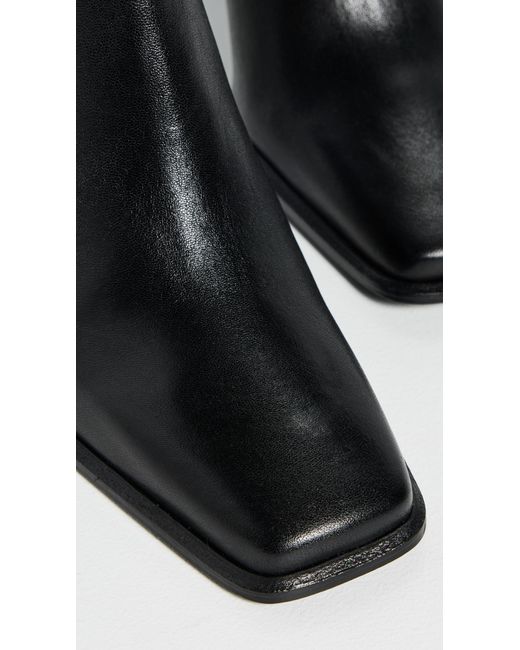 Staud Black Hendrix Ankle Boots