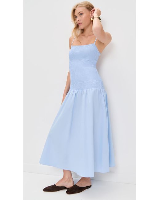 Solid & Striped Blue The Vida Dress