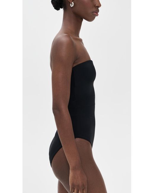Onia Black Bardot One Piece