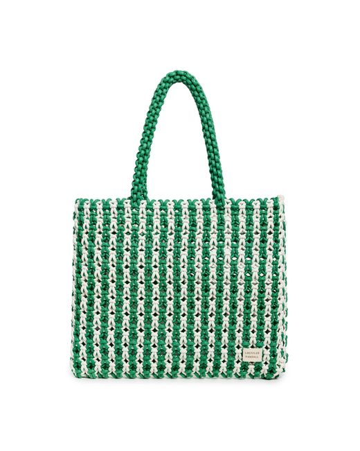 Loeffler Randall Green Celia Knotted Tote